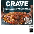 thumbnail image 1 of CRAVE Smokey BBQ Angus Beef Frozen Meal, 283g, 1 of 13