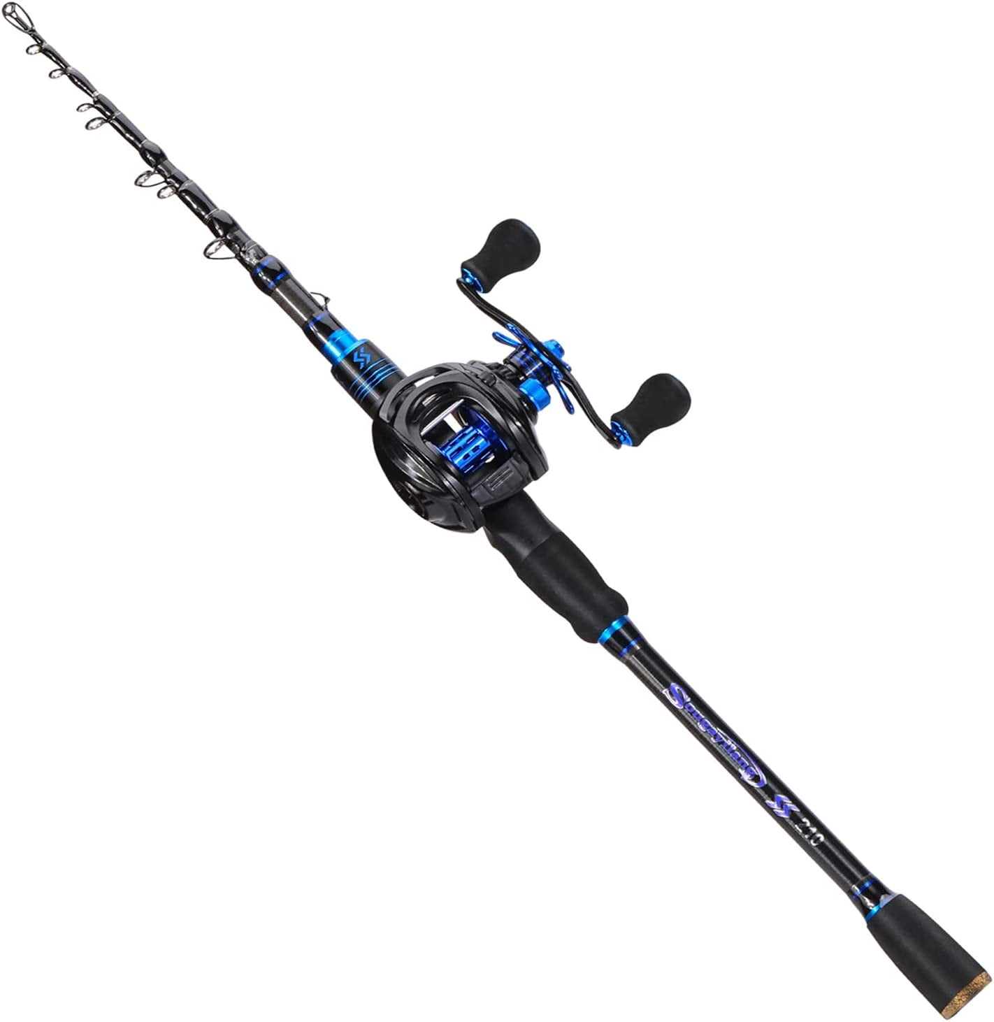 APB ProFISHiency 6 ft. Krazy Spinning Fishing Reel Combo - 2 Piece, Medium  Light Rod - Walmart.com
