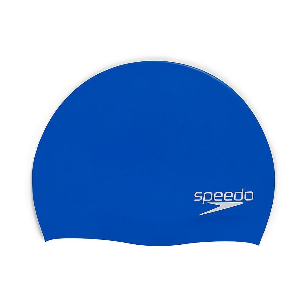 Speedo White Elastomeric Solid Swimming Cap Swim Swimmers One Size 7510192 for sale online 