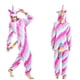 thumbnail image 4 of Kigurumi-Pijama de franela de unicornio para mujer, ropa de dormir Unisex, disfraces de Anime para adultos, invierno, navidad, 4 of 4