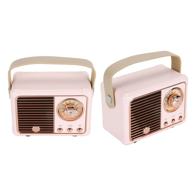 Old Fashion Style Speaker, Retro Speaker Compact 6 Hours Long Playtime for Party ,Blue,Green