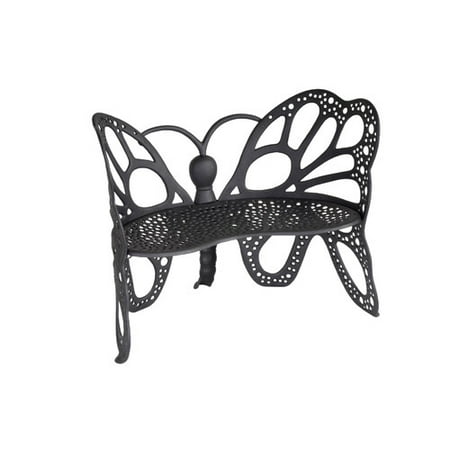 FlowerHouse Outdoor Butterfly Bench, Multiple Colors