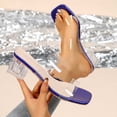 thumbnail image 2 of Wensltd Women's Summer Sandals Walking Block Heel Slides Soft Lightweight All Season Comfy Casual Sandals, 2 of 9