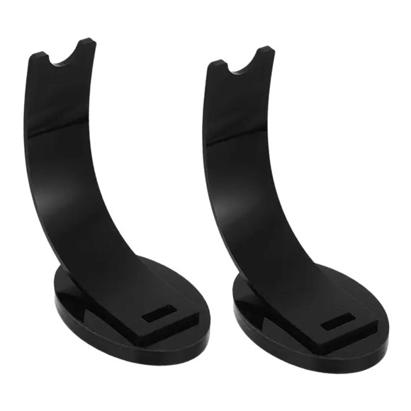 Portalápices Acrílico con Soporte para Exhibición de Bolígrafo para Escritorio, Práctico Portalápices de Maquillaje, Portalápices para Tienda, Oficina Negro