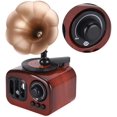 thumbnail image 4 of Caja de música de gramófono Retro, fonógrafo en miniatura, caja de música, manualidades creativas, adornos de decoración para el hogar y la Oficina JM, 4 of 5