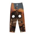 thumbnail image 4 of Plastic Beach Gorillaz Women's Pajama Pants Lounge Daily Novelty Cozy Sleep Bottoms Pants Sleepwear With Pockets, 4 of 8