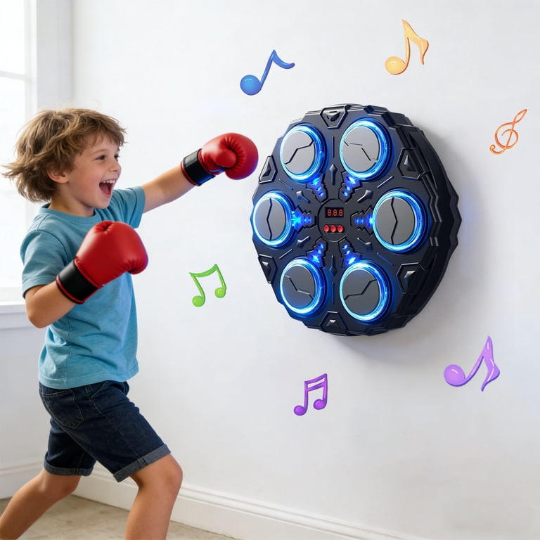 Punching Bag Boxing Machine, boksmachine met muziek