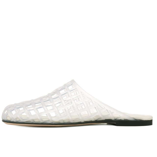 Zapatos Jelly Shoes Molozoey Clear para mujer, sin cordones, punta cerrada