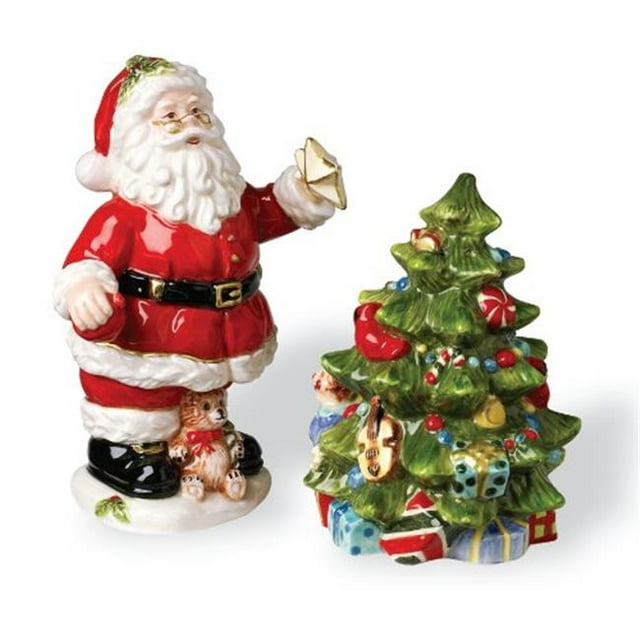 Kaldun and Bogle 080010 Santa & Christmas Tree S&P - Pack of 2
