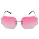 thumbnail image 4 of Sunglasses for women, oval, metal, gold thread, 4 of 5