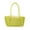 color, variant on Women Summmer Beach Bag Large Capacity Designer Handbag Breathable Handmade Woven Rattan Bag Lightweight for Daily Office Work Outing Social Occasions (Fruit Green)