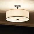 thumbnail image 5 of 43675BK Kichler Lighting Shailene - 3 light Semi-Flush Mount - 14 inches wide-Black Finish, 5 of 9