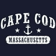 thumbnail image 3 of CafePress - Cape Cod Massachusetts Sweatshirt (Dark) - Classic Crew Neck Sweatshirt, 3 of 4