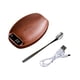 thumbnail image 1 of Juego de báscula electrónica de 3 piezas con minicucharilla, recargable por USB, ligera, Rojo marrón, 1 of 9