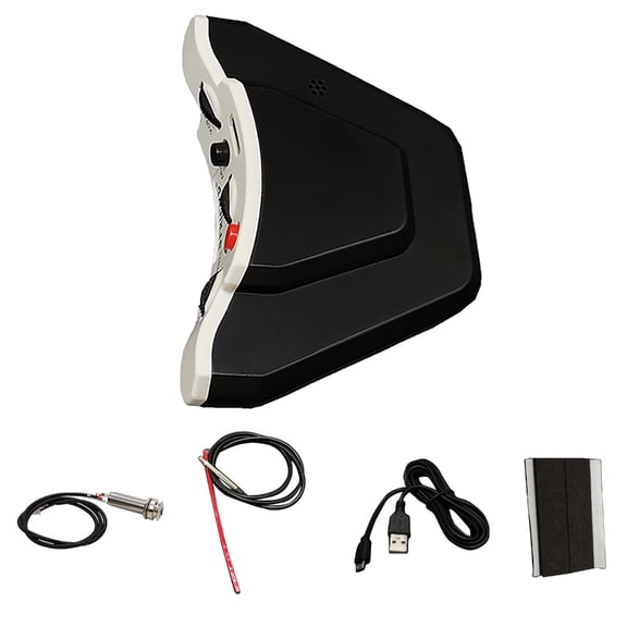 Rechargeable Guitar Sound Hole Pickups with Volumes & Tone Control Musical Instrument Piezo Pickup Acoustic Guitar Picku