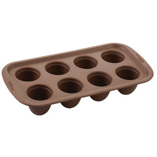 SILIVO Bite-Size Silicone Brownie Pan with Dividers - 2 Pack 24-Cavity  Non-Stick Mini Silicone Molds for Brownie Bites, Keto Fat Bombs, Fudges and