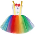 thumbnail image 3 of Divertido disfraz de payaso de circo para niñas, vestidos de fiesta de carnaval, disfraz de Joker travieso, disfraz de Halloween para niños, vestido tutú elegante, 3 of 5