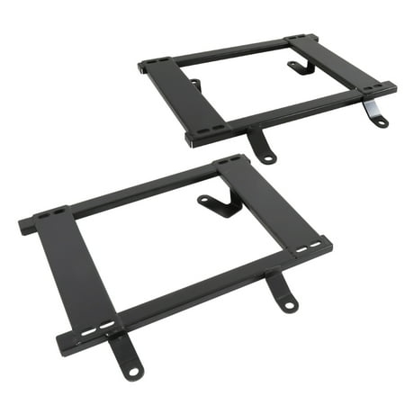 1980 Seat - Spec-D Tuning For 1979-1998 Ford Mustang Tensile Steel Racing Seat Base Mount Brackets Rail (Left+Right) 1979 1980 1981 1982 1983 1984 1995 1996 1997 1998