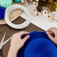thumbnail image 3 of DIY 50m/54.7 Yards White Millinery Wire 1mm Diameter White Floral Wire Round Soft Millinery Wire PVC Covered Millinery Wire Iron Stem Wires for DIY Sewing Supplies Brim Making Accessories DIY, 3 of 8