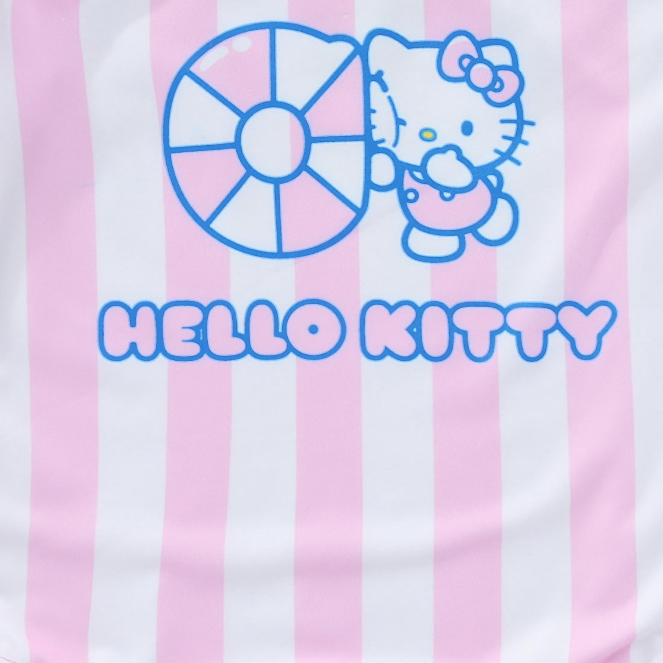 Hello Kitty Sanrio Swimsuit UPF 50+ One Piece Bathing Suit (Girls), 2 Piece Swimwear Set, Sizes 4-6X