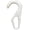 White, variant on KGJQ 3D Printed Paint Bucket Hook, Heavy Duty Paint Can Hanger, Reduce Frequent Climbing, Paint Fixing Clip, Ladder Accessories