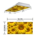 thumbnail image 2 of Octo Lights - Fluorescent Light Covers - 2x4 Flexible Ceiling Light Filters - For Classrooms and Offices - Flower 001, 2 of 6