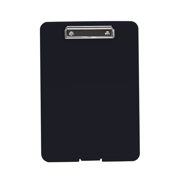 Black A4 File Box Multi Function Document Test Paper Storage Folder Plastic Transparent Organizer With Clip For Office School Use Size 13.8 X 9.4 X 1.3 Inches Portable Holder