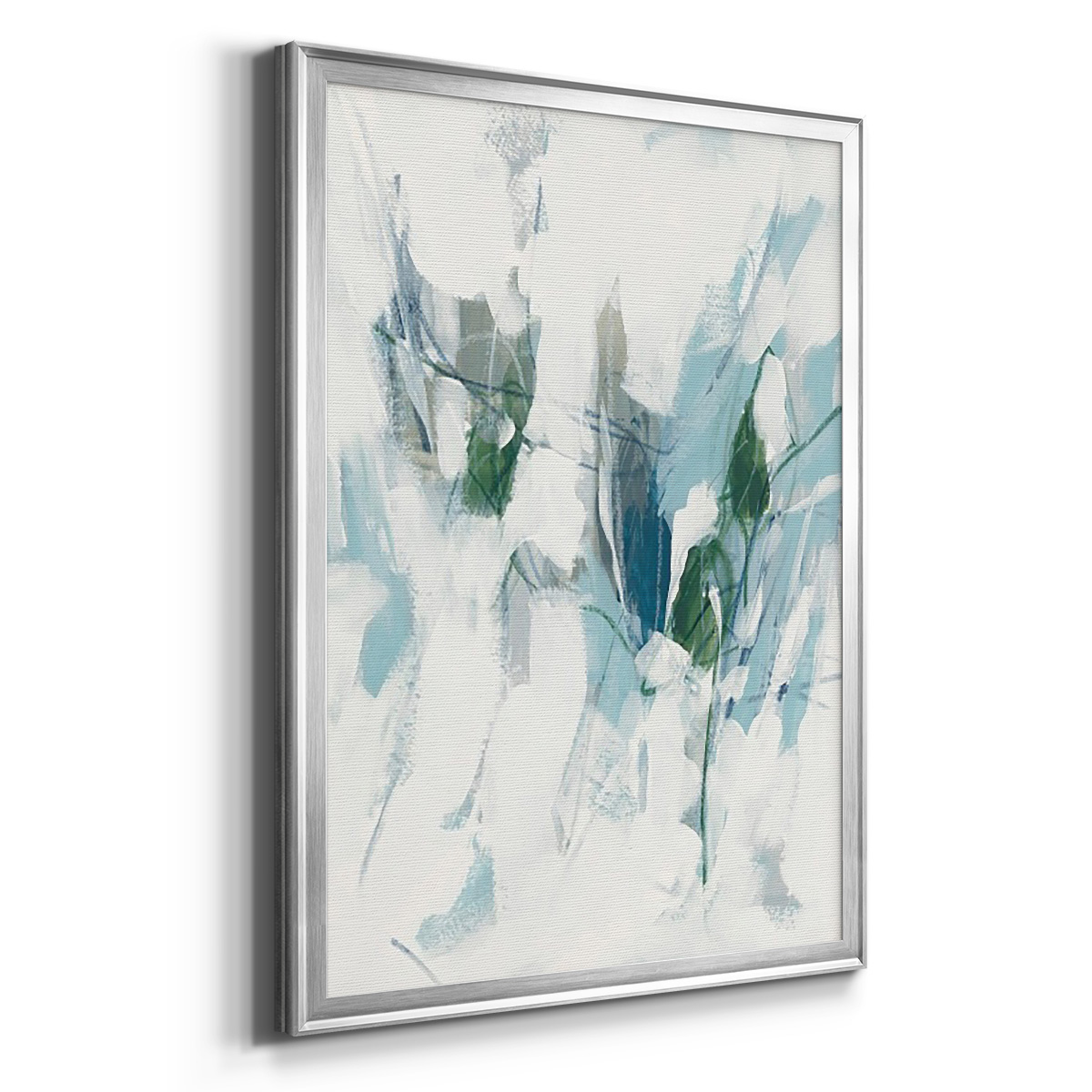 Ice Cavern I Premium Framed Print, in Gold, Black, or Silver - Ready to Hang