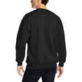 thumbnail image 2 of Hanes Ultimate Cotton Adult Crewneck Sweatshirt, M, Black, 2 of 2