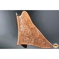 thumbnail image 5 of HILASON Horse Western Saddle Stirrup Cowboy Leather Tapaderos Cover Tan | Covers Covers| Hand Carved, 5 of 5