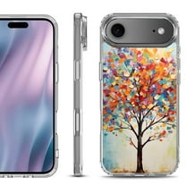 Shockproof Protective Phone Case for iPhone Air, by OneToughShield - Vibrant Tree