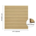 thumbnail image 5 of KFFKFF Wall Panel System, 4 x 4ft, MDF Garage Wall Panel with Flexible Layout, Organic Wall Panel for Simple Installation, Adjustable Wall Panel with Interlocking Design & Personalized Cutting, 5 of 9