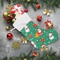 thumbnail image 7 of Coolnut Santa Claus Snowman Gift Christmas Stockings 1PCS,Big Xmas Stockings Gift Decorations and Party Supplies,Used for Fireplace Decoration Socks Christmas Tree Decoration, 7 of 7