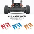 thumbnail image 3 of ZheElen 2pieces Stable Front Rear Upper Suspension Arm For LC Racing 1/10 PTG-2 Blue, 3 of 6