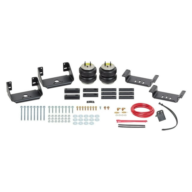 Firestone Industrial Helper Spring Kit 2176 Ride-Rite; Air Spring; Frame Mount; 3200 to 5000 Pound Leveling Capacity; Adjustable from 5 to 100 PSI; Rubber