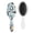 Winter A, variant on Forest Scene Hair Styling Brush - Gentle on Curly & Straight Hair, No-Pull Design, Cute Floral Pattern, Ideal for Daily Use