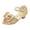 Gold, variant on Little Kids Girls Dress Pumps Glitter Sequins Princess Low Heels Princess Dress Shoes Party Dance Shoes Rhinestone Sandals Flower Wedding