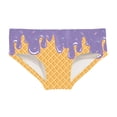 thumbnail image 3 of Girls Period Swimwear Two Pieces Bikini Set Bottom Swimwear Ice Print Swimsuit Kids Two Piece Bathing Sun Swim Trunks Rash Guard Swimsuits, 3 of 4