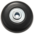 thumbnail image 4 of 6Ensemble 45x19mm Roues de Remplacement pour Valise / Patin Extérieur Noir, 6 Roues x 12 Roulements x Vis d'Arbre 12 Rondelles x Clés, Noir, 4 of 6
