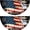 Style 5, variant on Guvpev 2-Pack 250th Anniversary American Fan Flag Bunting 1.5x3 FT, 1776-2026 USA Birthday Pleated Half Fan Banner, Patriotic Stars Patriotic Yard Sign Hanging Decor for Porch, Railing and House
