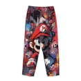 thumbnail image 3 of Lsque Mario Print Women's Pajama Pants, Lounge Pant - Comfortable Home Wear,Elastic Waistband, Stylish Design-Small, 3 of 9