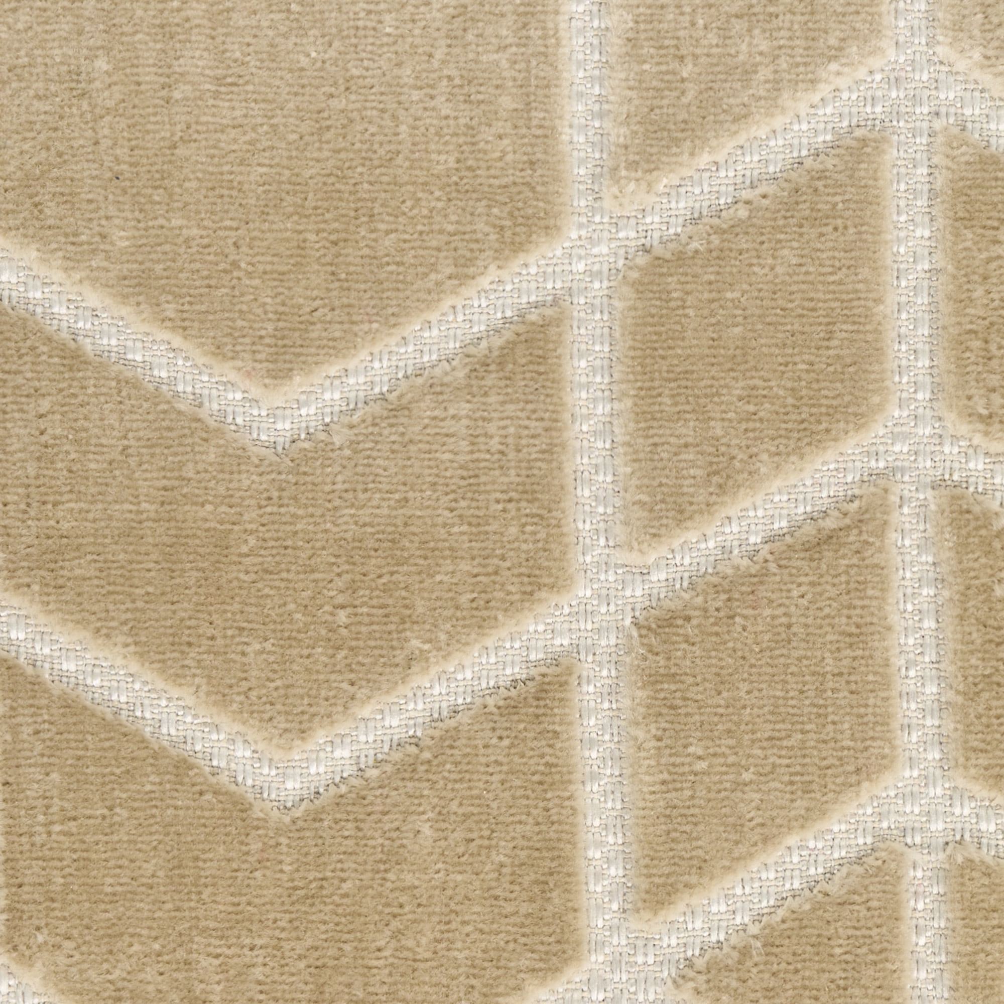 Nourison Washable Charm 2'2" x 8' Beige Ivory Modern Indoor Rug