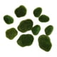 thumbnail image 1 of Piedras artificiales,Rocas de artificiales Bolas de verde decorativas,Decorar piedras cubiertas de verde falso,Arreglos florales con artificial para, 1 of 8