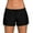 Black, variant on Womens Swim Shorts Swim Shorts High Waisted Bathing Suit Bottoms Swimsuit Boyshorts Swimwear Bikini Board Shorts Swimsuit Shorts Swim Briefs Bottom Boardshort Swim Short Red