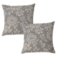thumbnail image 1 of Cojines Decorativos Elefantito Color Lila Silver 45 X 45 Tela Jacquard, 1 of 5