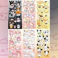 thumbnail image 2 of Sanrio-pegatina de tablero láser en 3D, pegatina de dibujo animado de HelloKitty Kuromi, manual de My Melody, tarjeta pequeña, Material decorativo, nuevo, 2 of 4