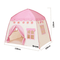 thumbnail image 2 of Juguete Carpa Bloosom  Niñas Casa Castillo Con 3m Luces Estrella Rosa, 2 of 4