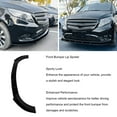 thumbnail image 4 of Front Bumper Splitter Spoiler Protector for VClass W447 2016-2023, Sporty Look, Aerodynamic Design, Easy Installation, Made From ABS Material, Long Term Durability, Weather, 4 of 7