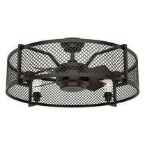 Restored Hunter Fan 23 inch Noble Bronze Indoor Ceiling Fan with Light for Bedroom, Kitchen, Living Room (Refurbished)