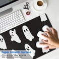 thumbnail image 4 of Long Mouse Pads for Desk,Black Halloween Ghosts Desk Mats on Top Of Desks, Desk Mouse Pad Extra Large with 3mm Non-Slip Base and Stitched Edge for Gaming,Office,Work,Home 31.5"x11.8", 4 of 6